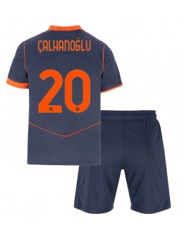 Inter Milan Hakan Calhanoglu #20 Replika Tredje Kläder Barn 2025-26 Kortärmad (+ byxor)